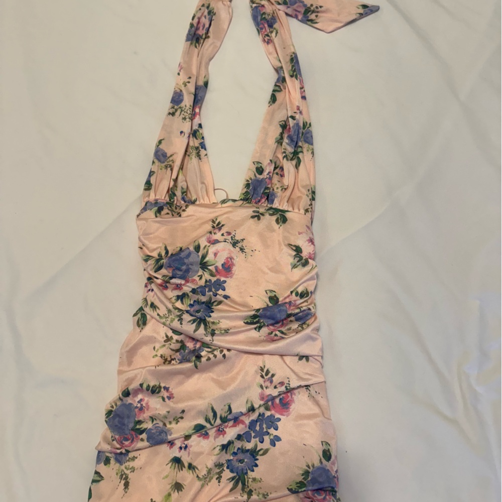 Pink zara dress from Barcelona